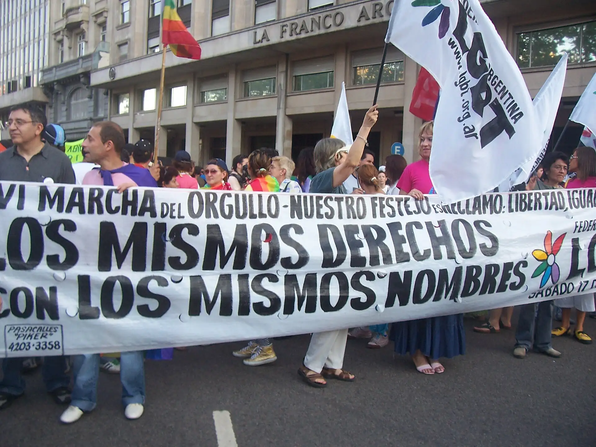 Buenos Aires Pride participants