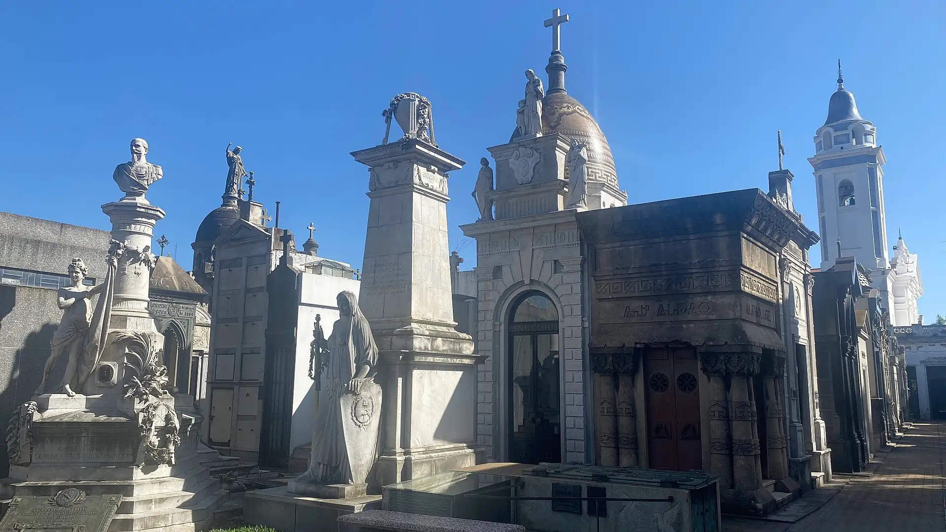 The Recoleta Cemetery entrance