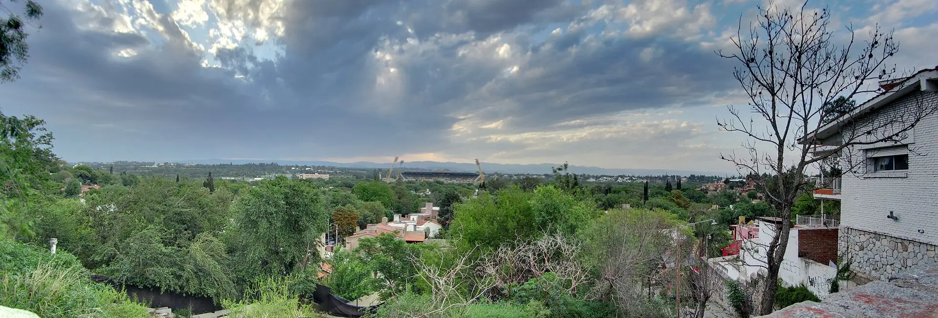 The view from Cerro de las Rosas mirador, Córdoba, Argentina