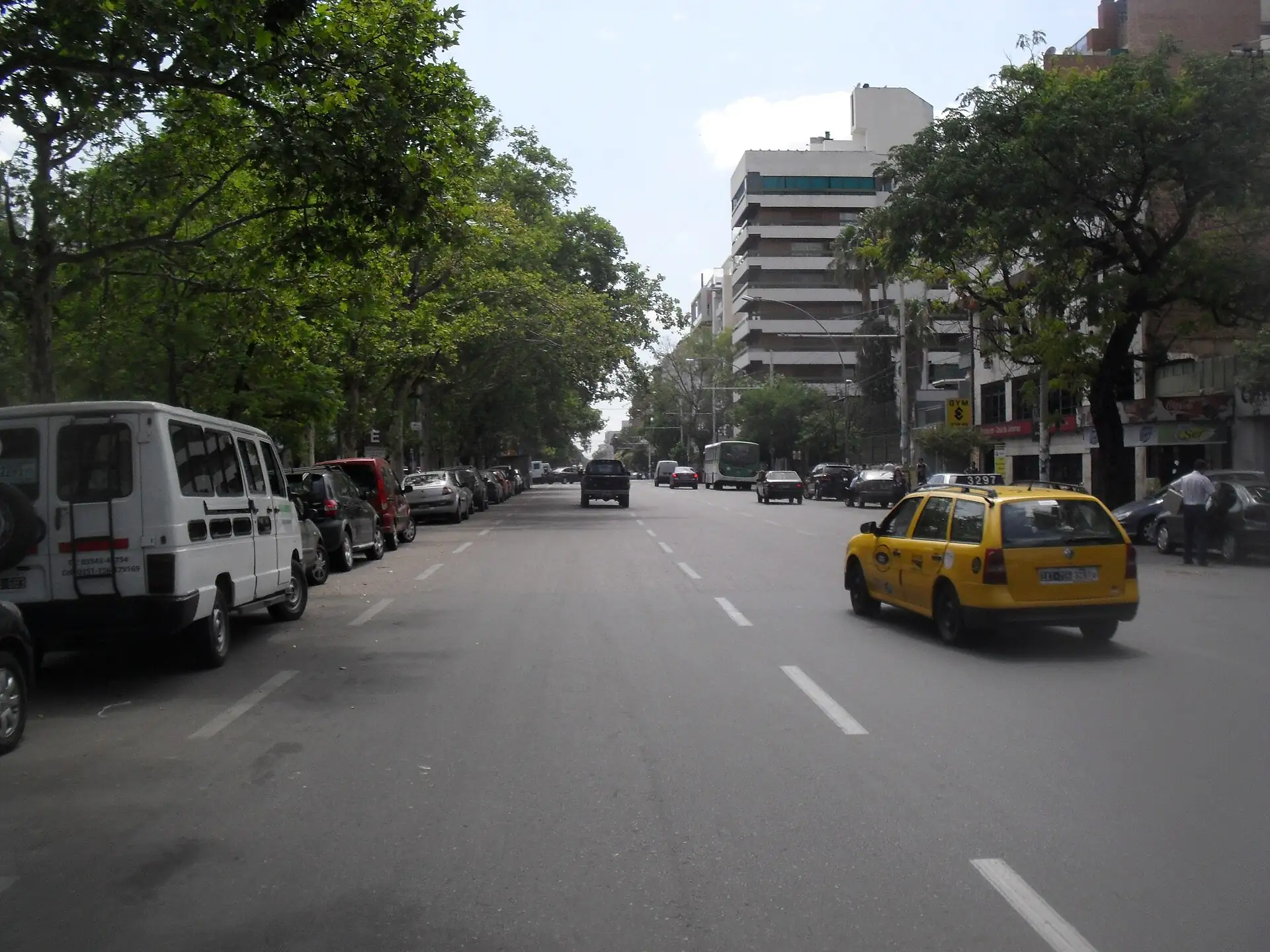 Avenida 24 de Septiembre in General Paz, Córdoba, Argentina