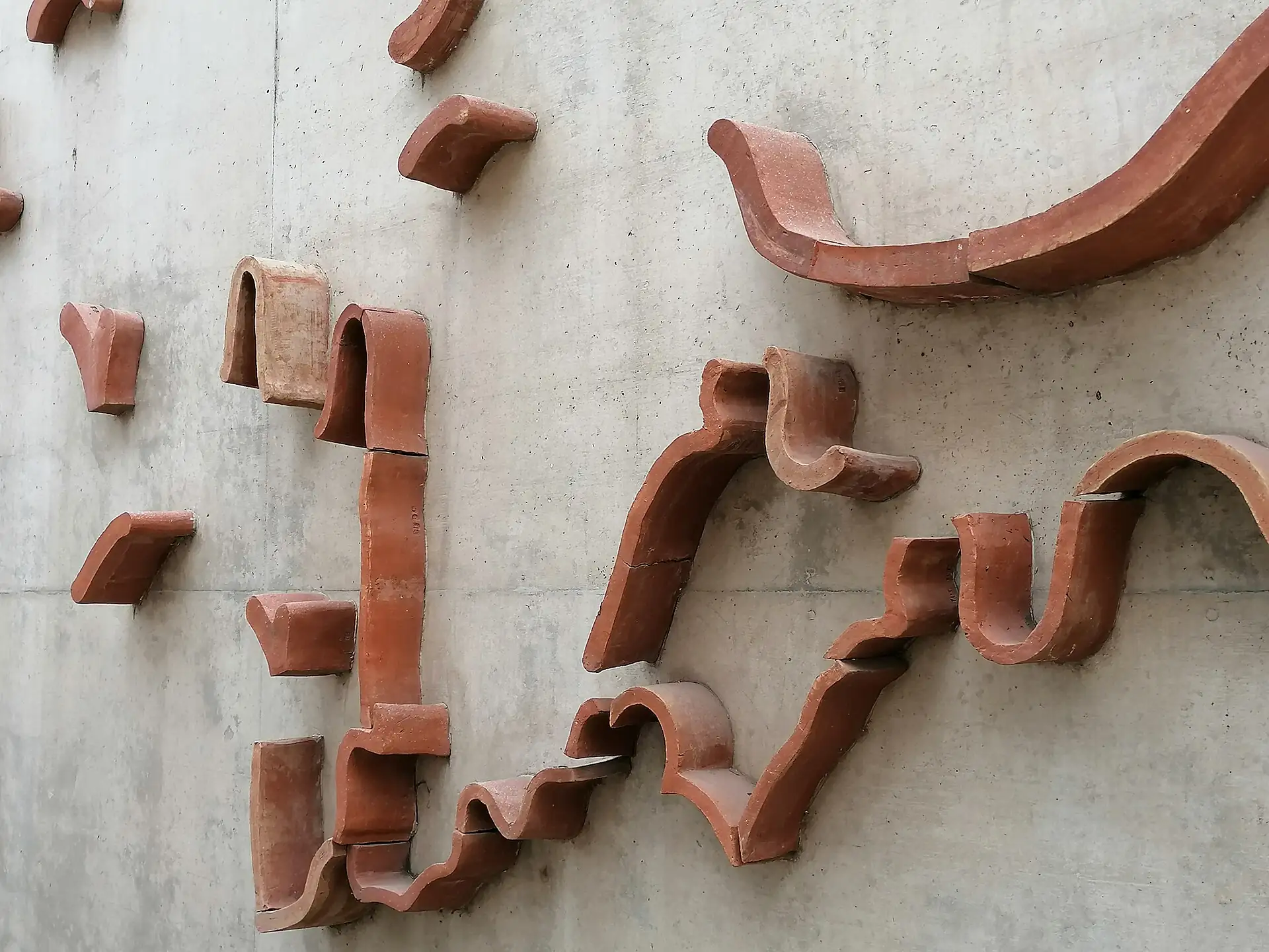Architectural detail at the UNC Data Center, Córdoba, Argentina