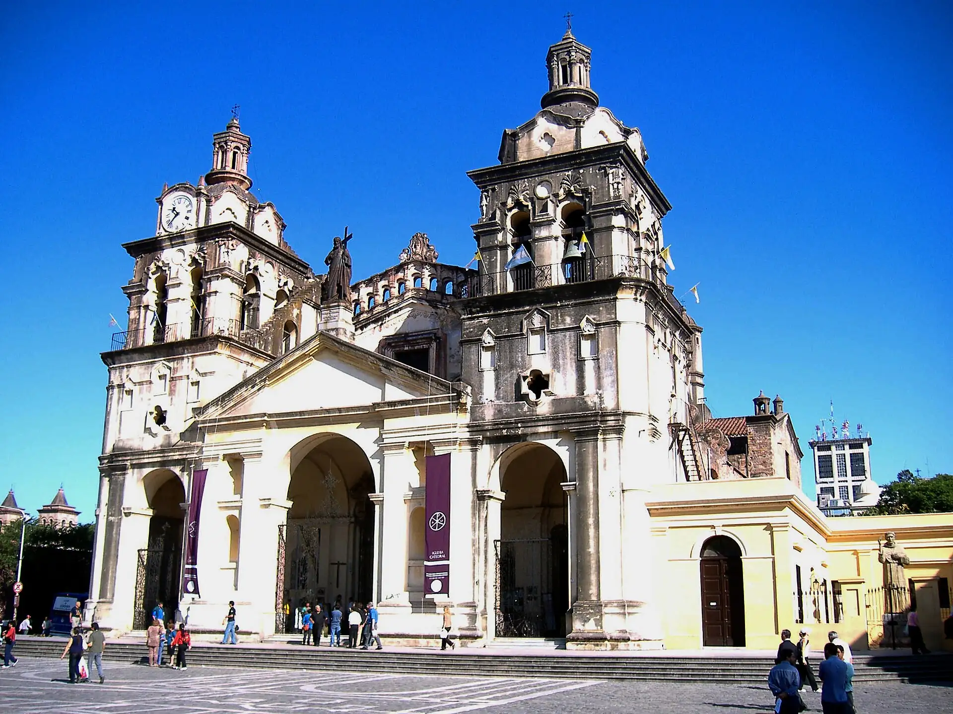 Córdoba cathedral in the historic center, Córdoba, Argentina