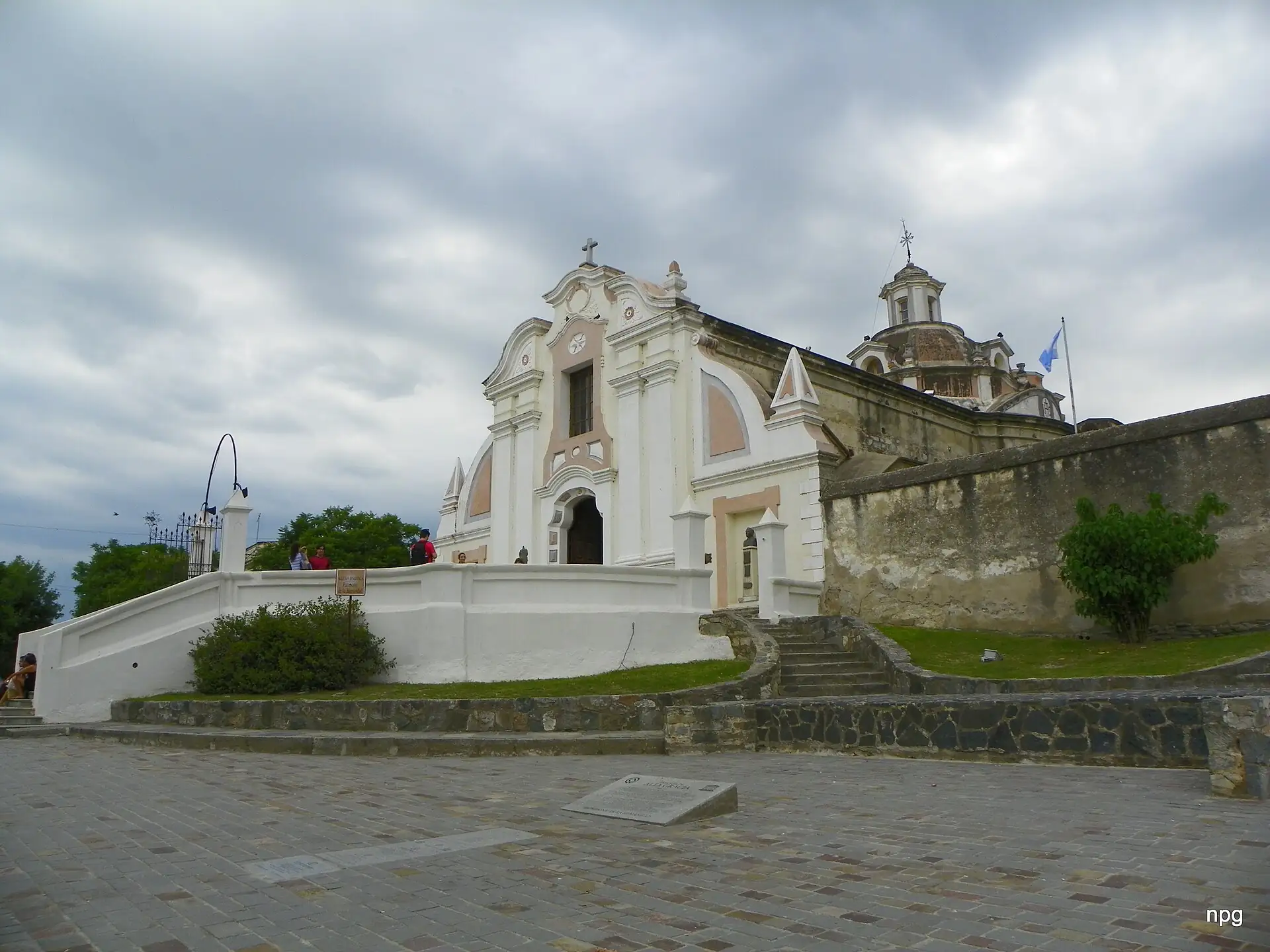 Historic architecture in Alta Gracia, outside Córdoba city, Córdoba, Argentina